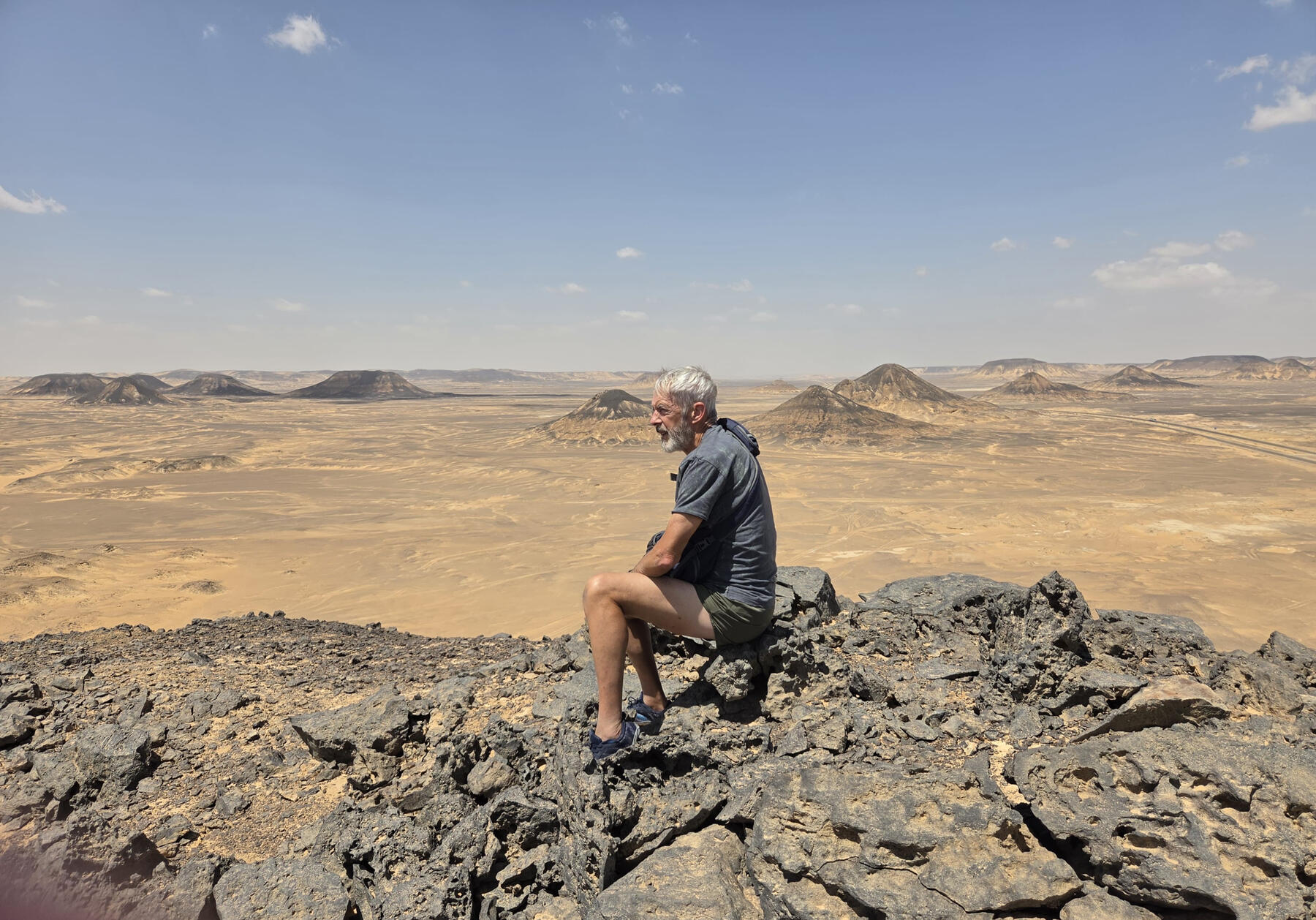 In the desert, time seemed to loosen. Hours felt larger than hours.