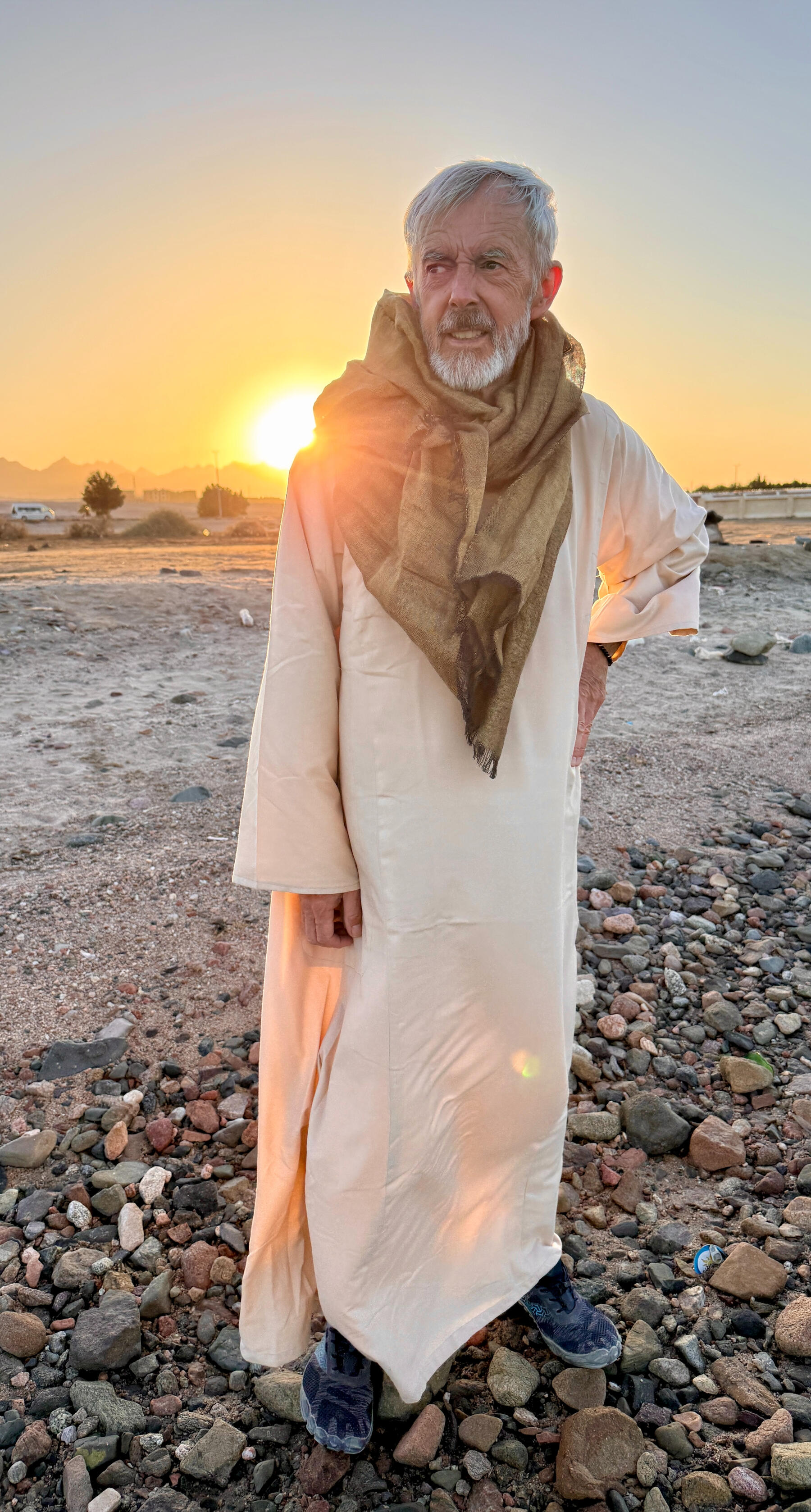 From the Red Sea coast, I led a meditation for a Parkinson’s retreat back in Tucson.