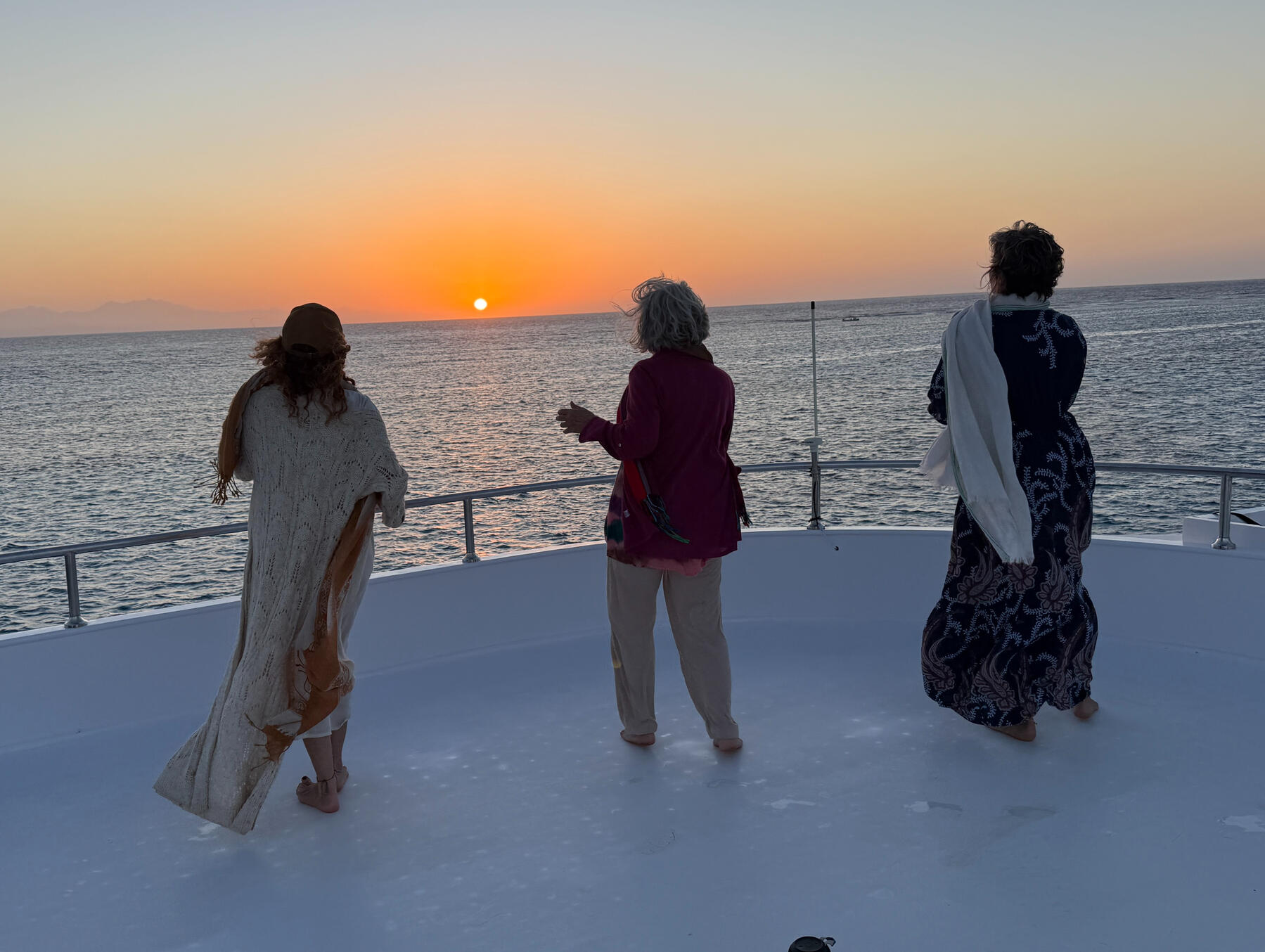 The Red Sea brought wind, water, rest, dolphins, and a different kind of spaciousness.